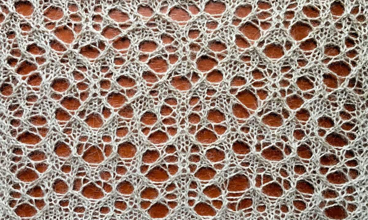 Knit lace pattern free