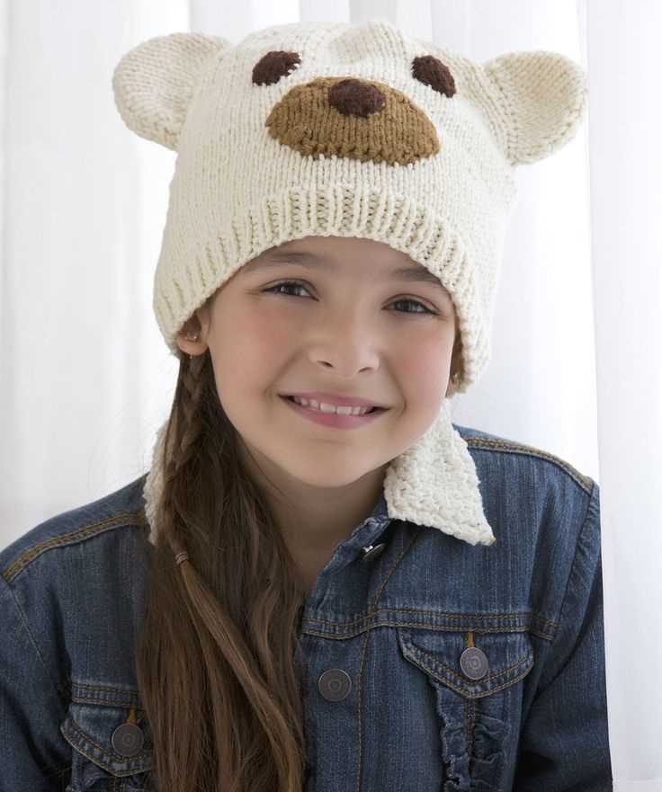 Bear hat knitting pattern