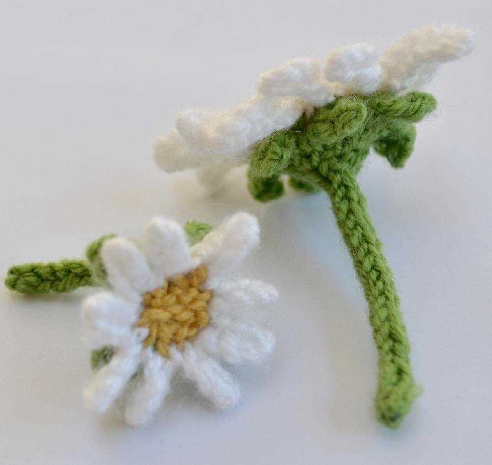 Daisy knitting pattern