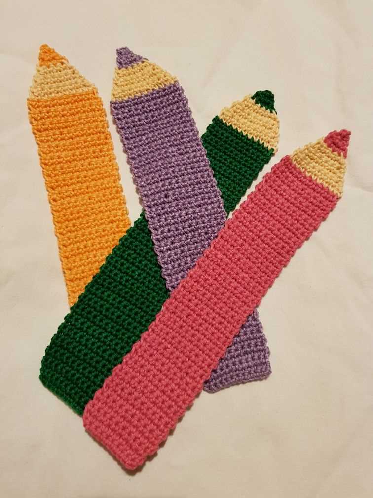 Knitted bookmark patterns free