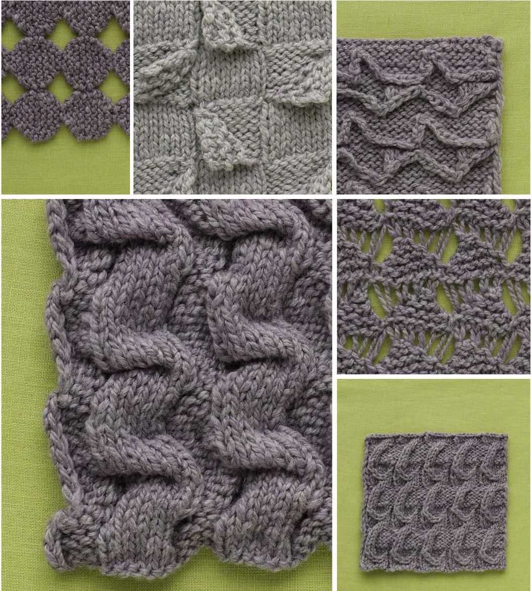 Knitting pattern instructions