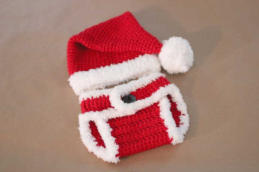 Free knit santa hat pattern