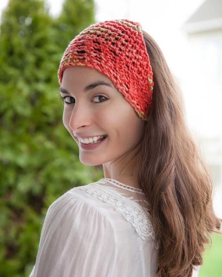 Knitted bandana pattern free