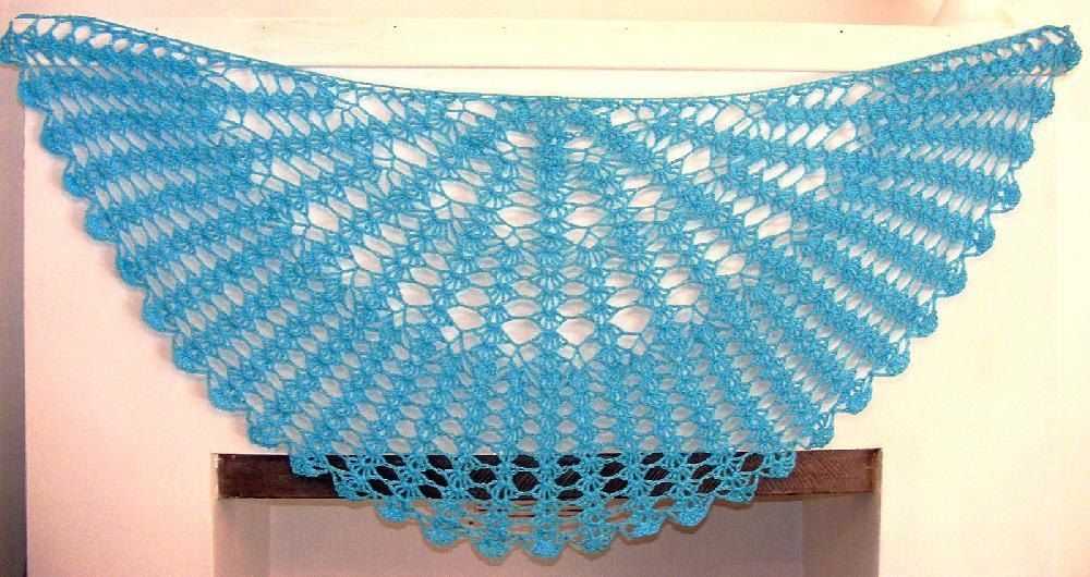 Simple knit shawl pattern free