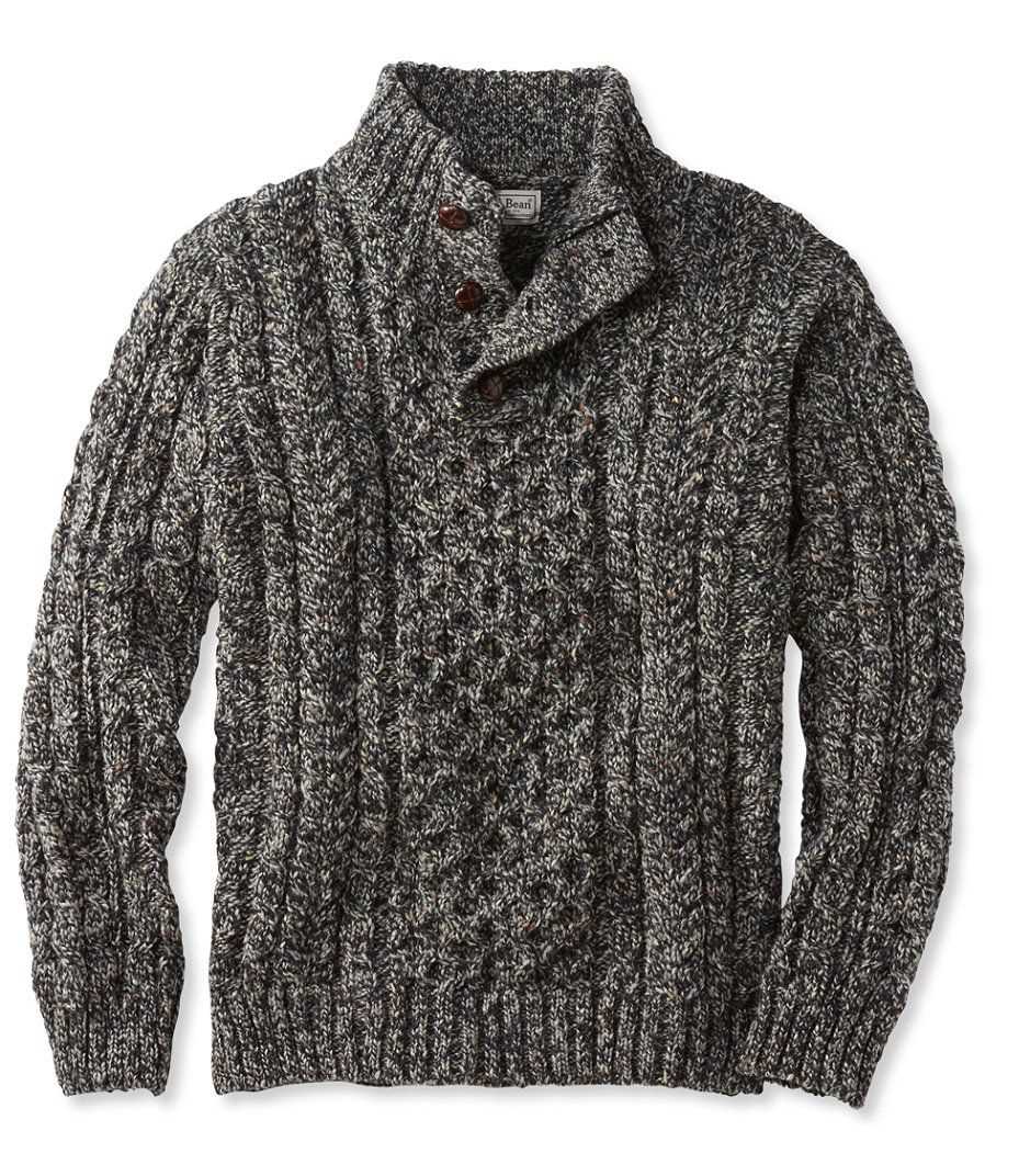Irish fisherman knit sweater pattern