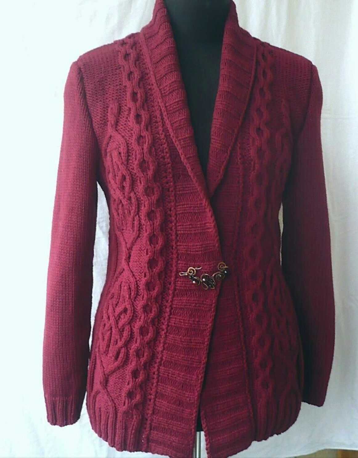 Ladies hand knitted cardigan patterns