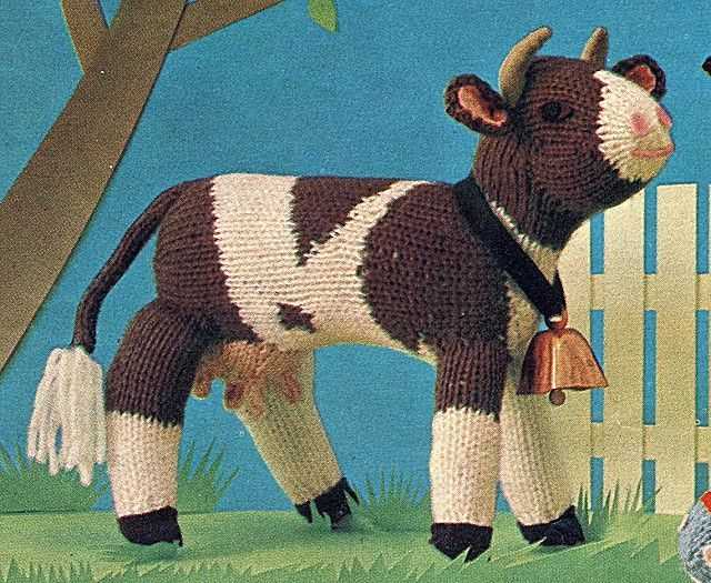 Free knitted cow patterns