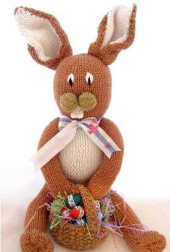 Free knitted easter bunny pattern