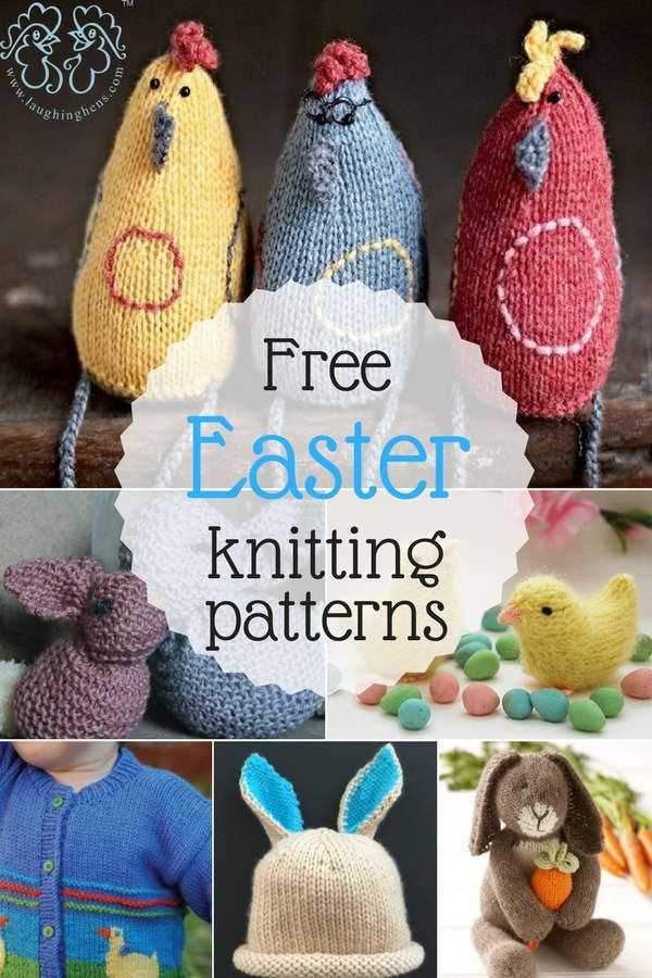Free knitted easter bunny pattern