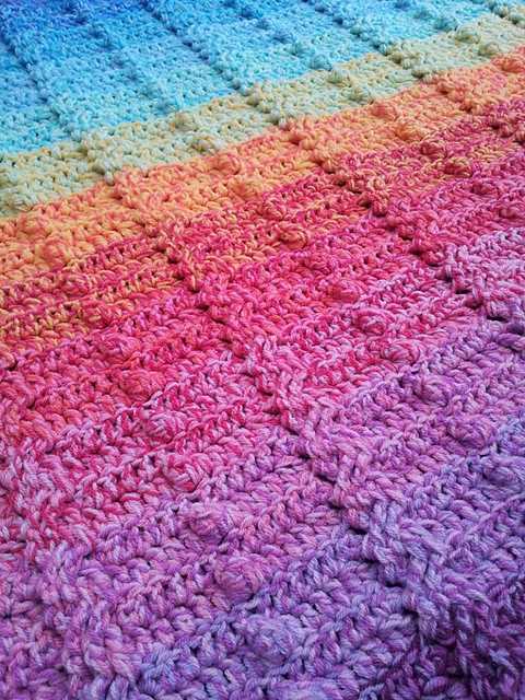 Free knitted lovey blanket pattern