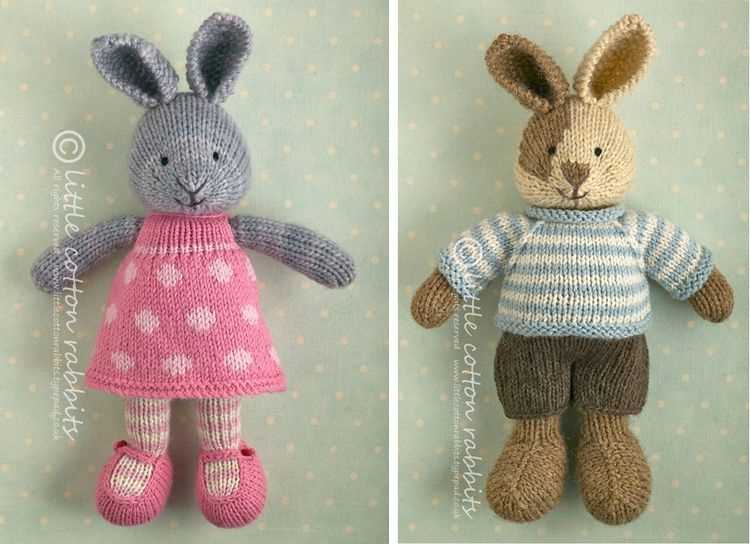 Free knitting free knitted bunny pattern