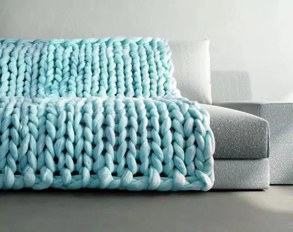 Free knitting pattern cushion cover chunky wool