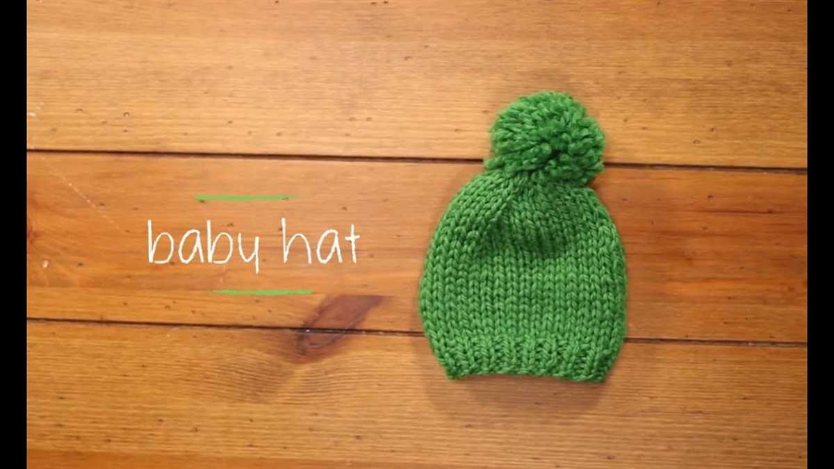 Easy knitting baby hat patterns for beginners