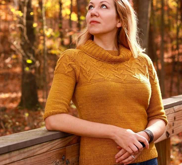 Fall sweater knitting pattern