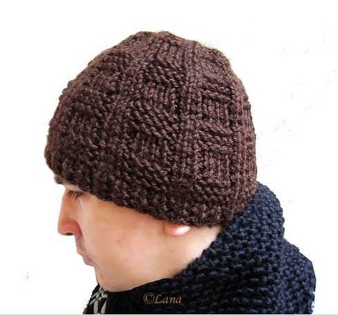 Knit a Stylish Beanie Hat for Men with this Free Pattern Free knitting pattern for men's beanie hat