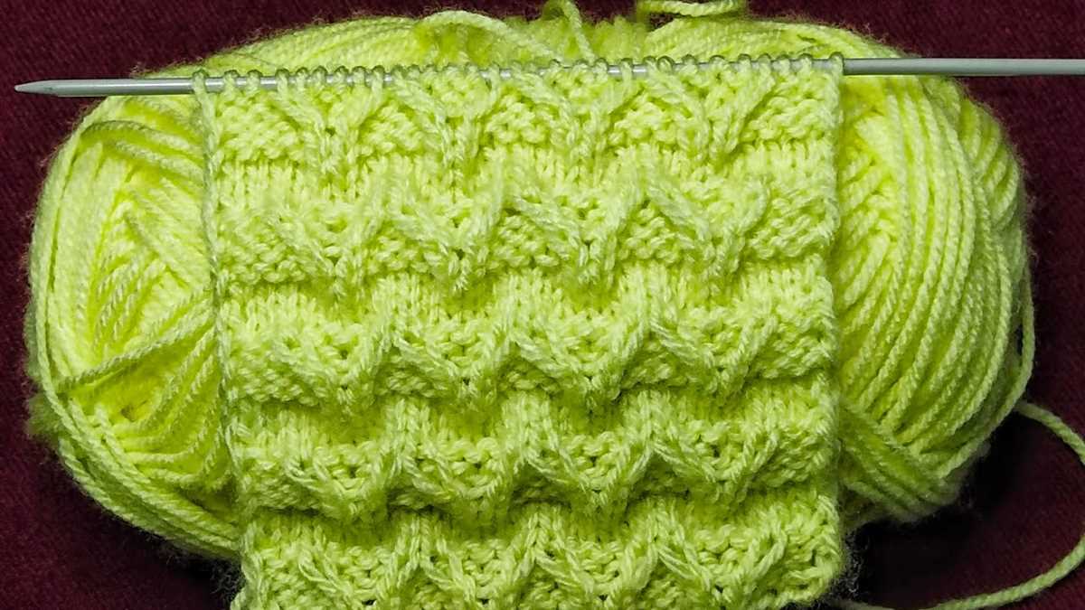 Easy knitting in the round patterns