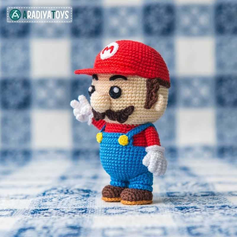 Mario knitting pattern