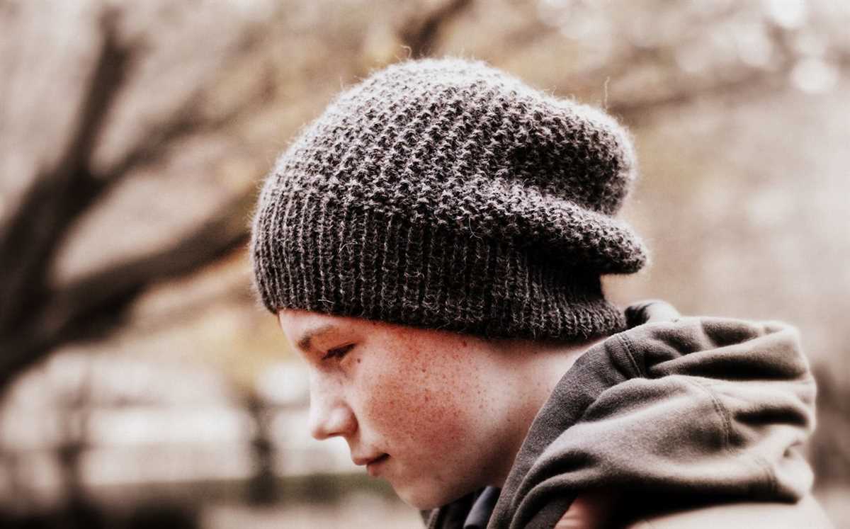 Mens slouchy hat knitting pattern free