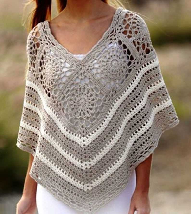 Free poncho knitting patterns for adults