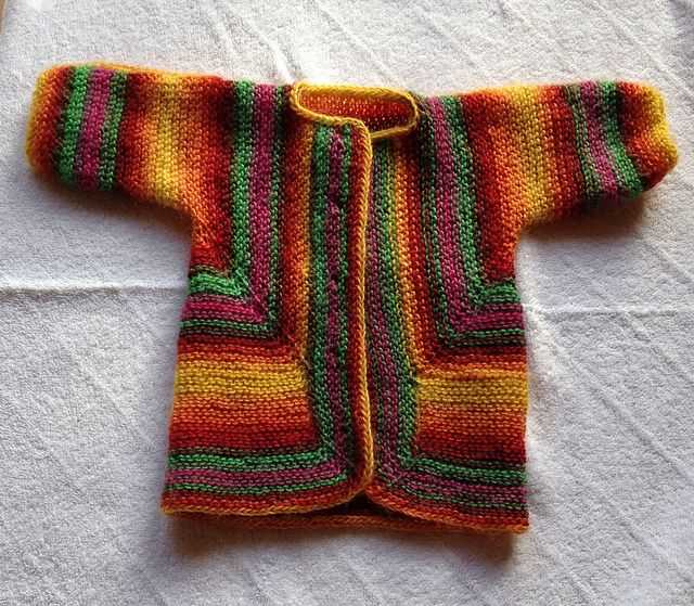 Surprise jacket knitting pattern