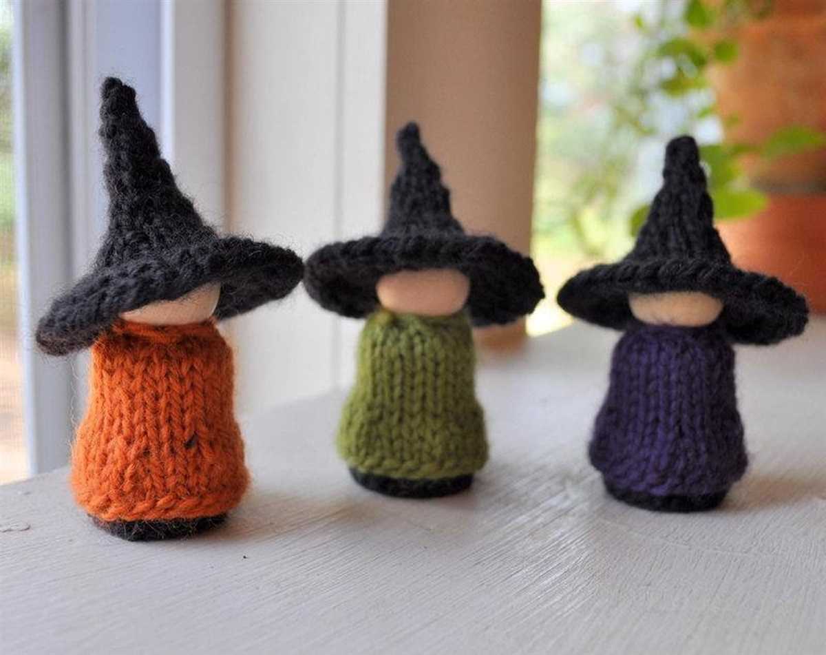 Halloween toy knitting patterns