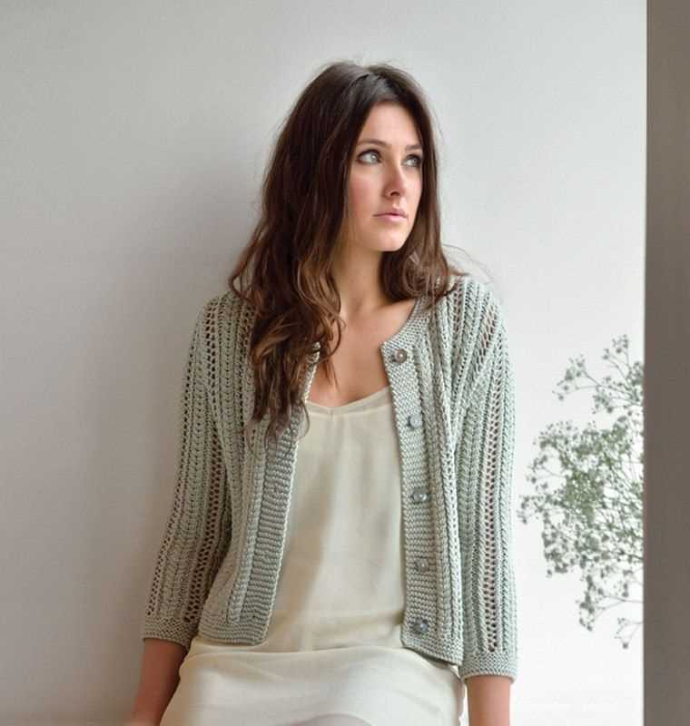 Beginner knit cardigan pattern free