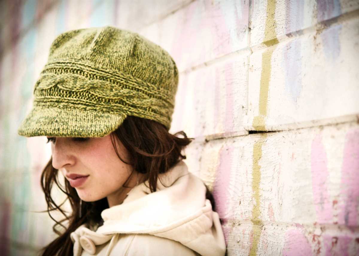 Newsboy cap knitting pattern