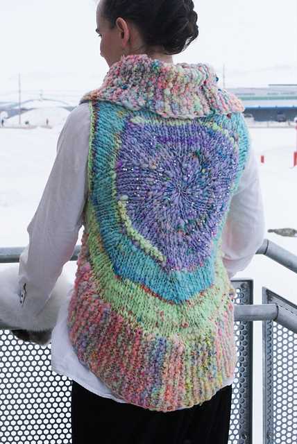 Free knitted vest pattern bulky yarn