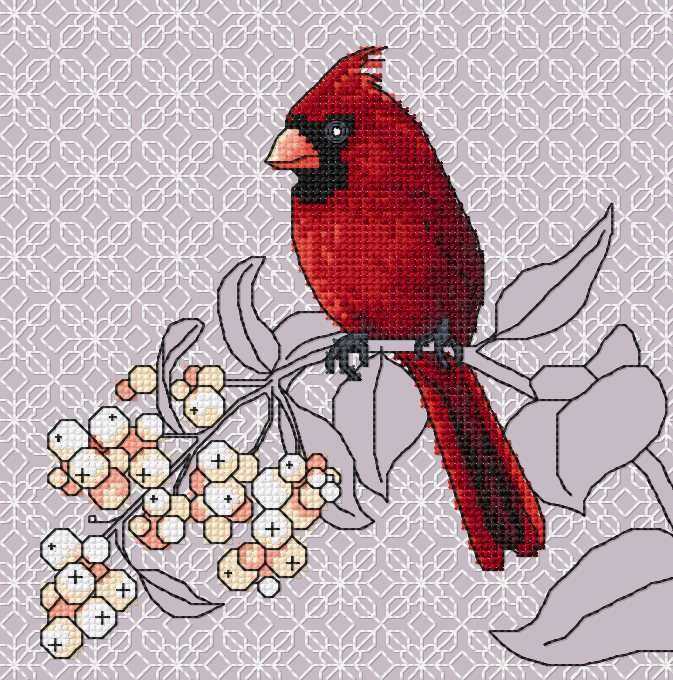 Cardinal knitting pattern