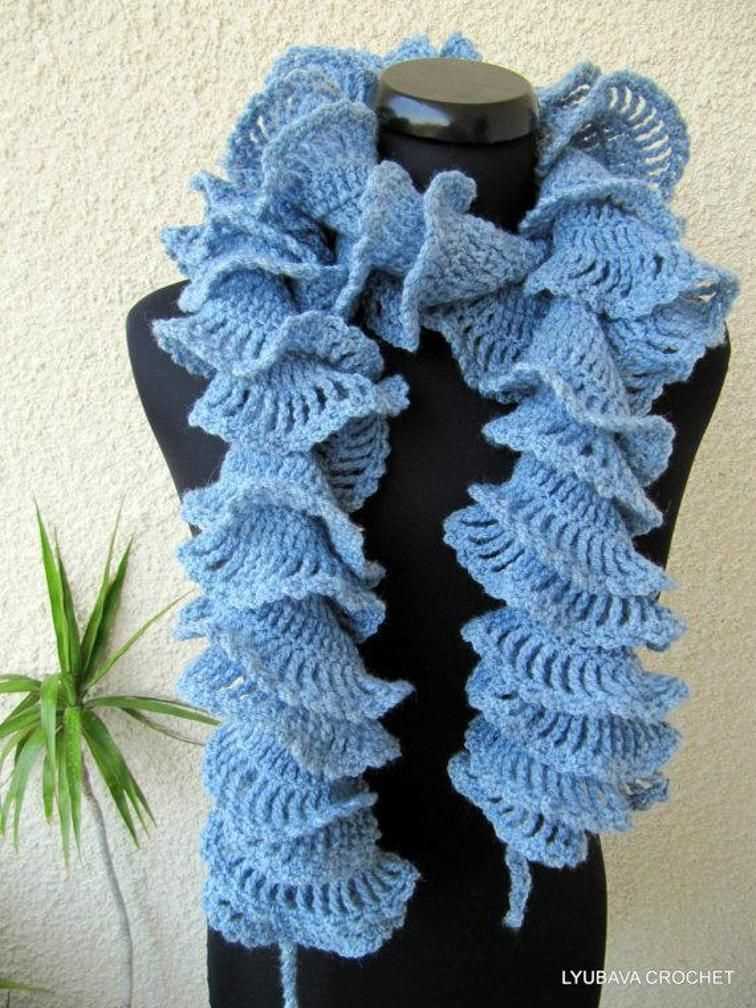 Knitted spiral scarf pattern free