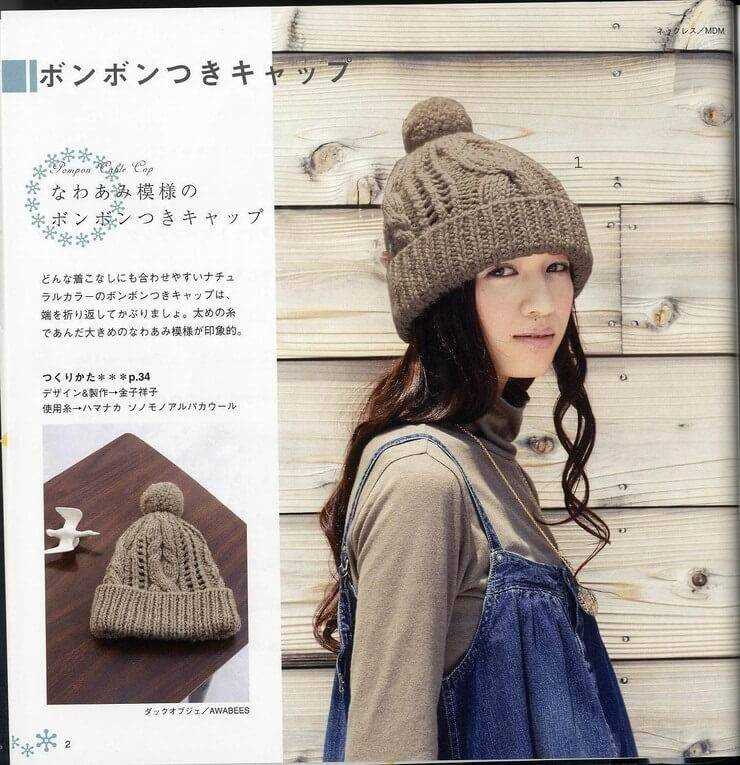Summer knit hat pattern