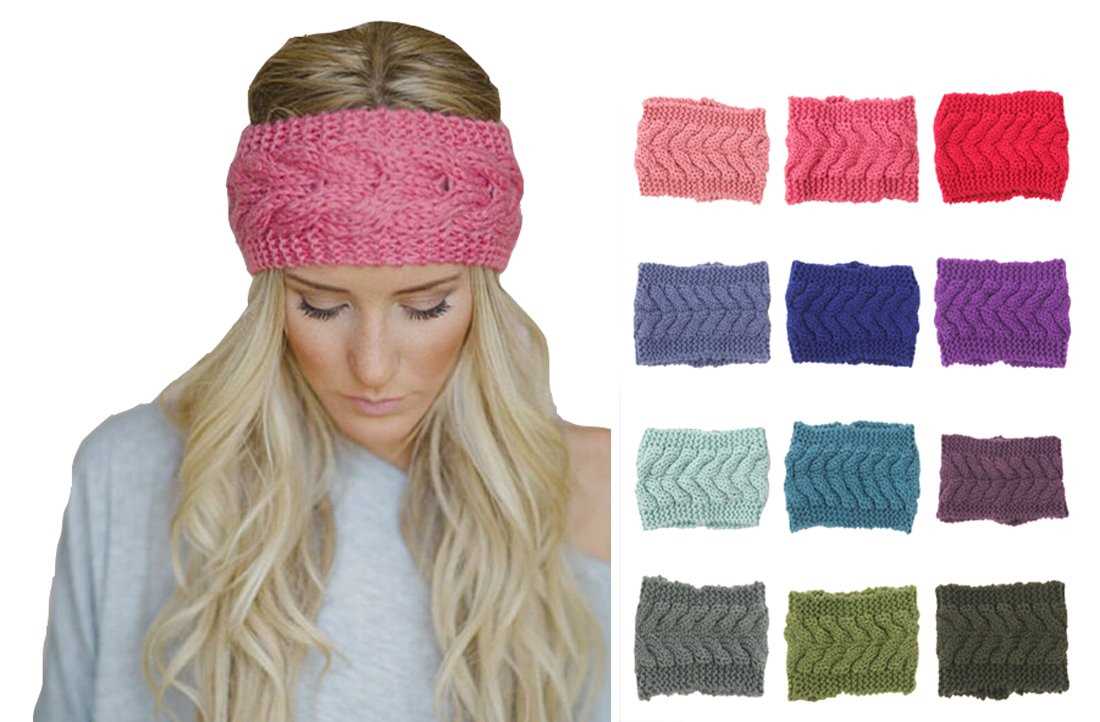 Free knitting pattern twisted headband