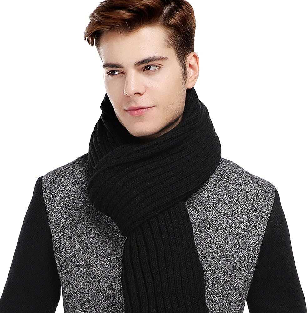 Creating a Stylish Cable Knit Scarf for Men Mens cable knit scarf pattern