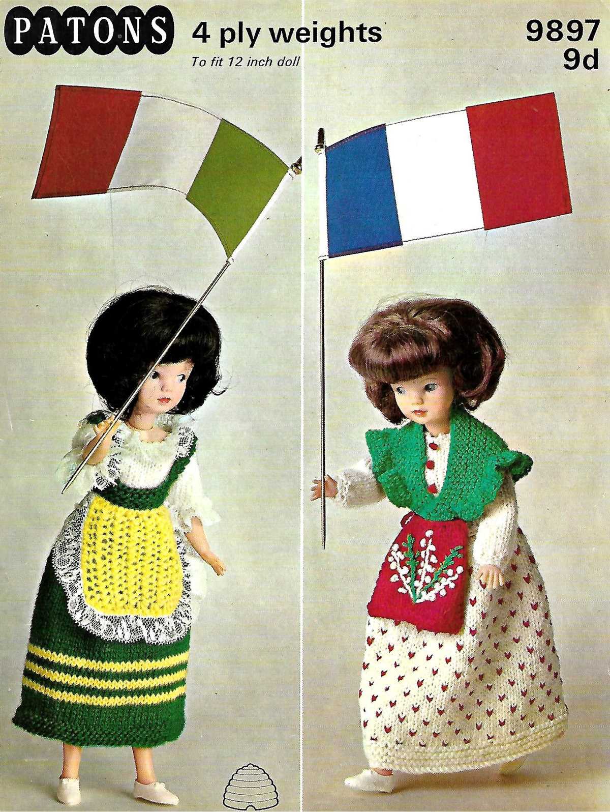 Free vintage knitting patterns for dolls