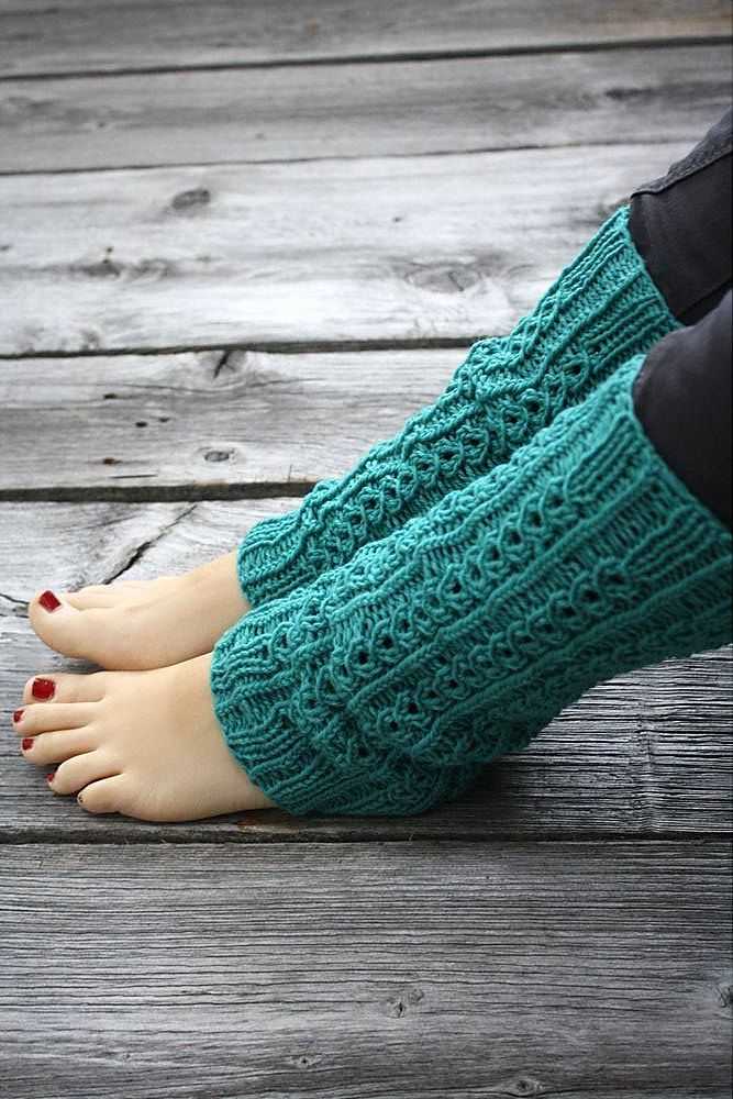 Free easy leg warmer knitting patterns