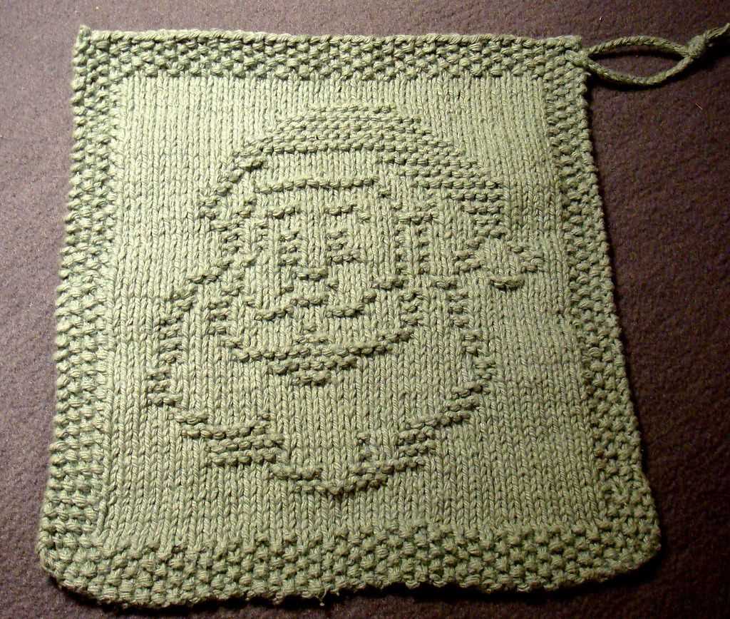 Snowman dishcloth knitting patterns