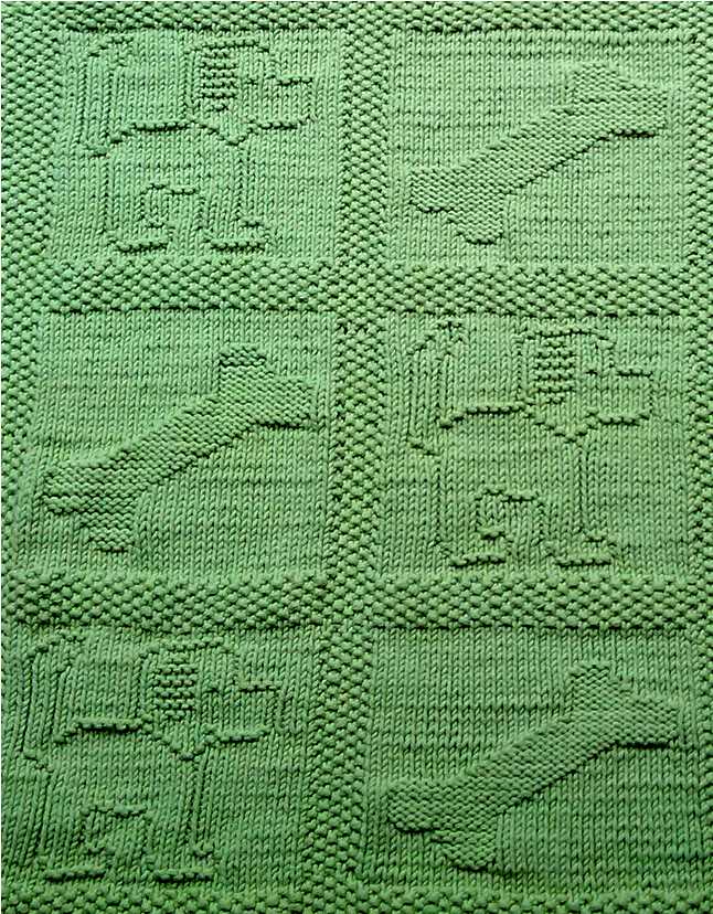 Dog blanket knitting pattern