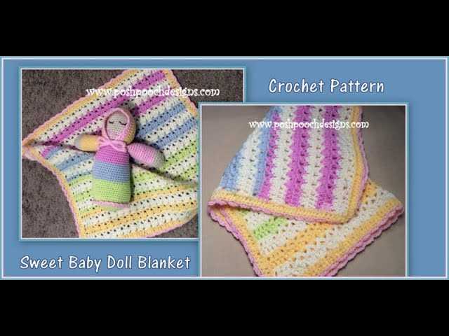 Dolls pram blanket knitting pattern free