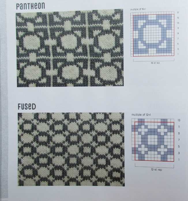 Car motif knitting pattern
