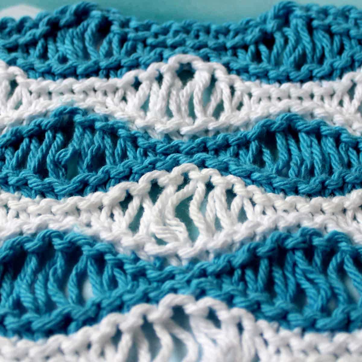 Drop stitch knitting patterns