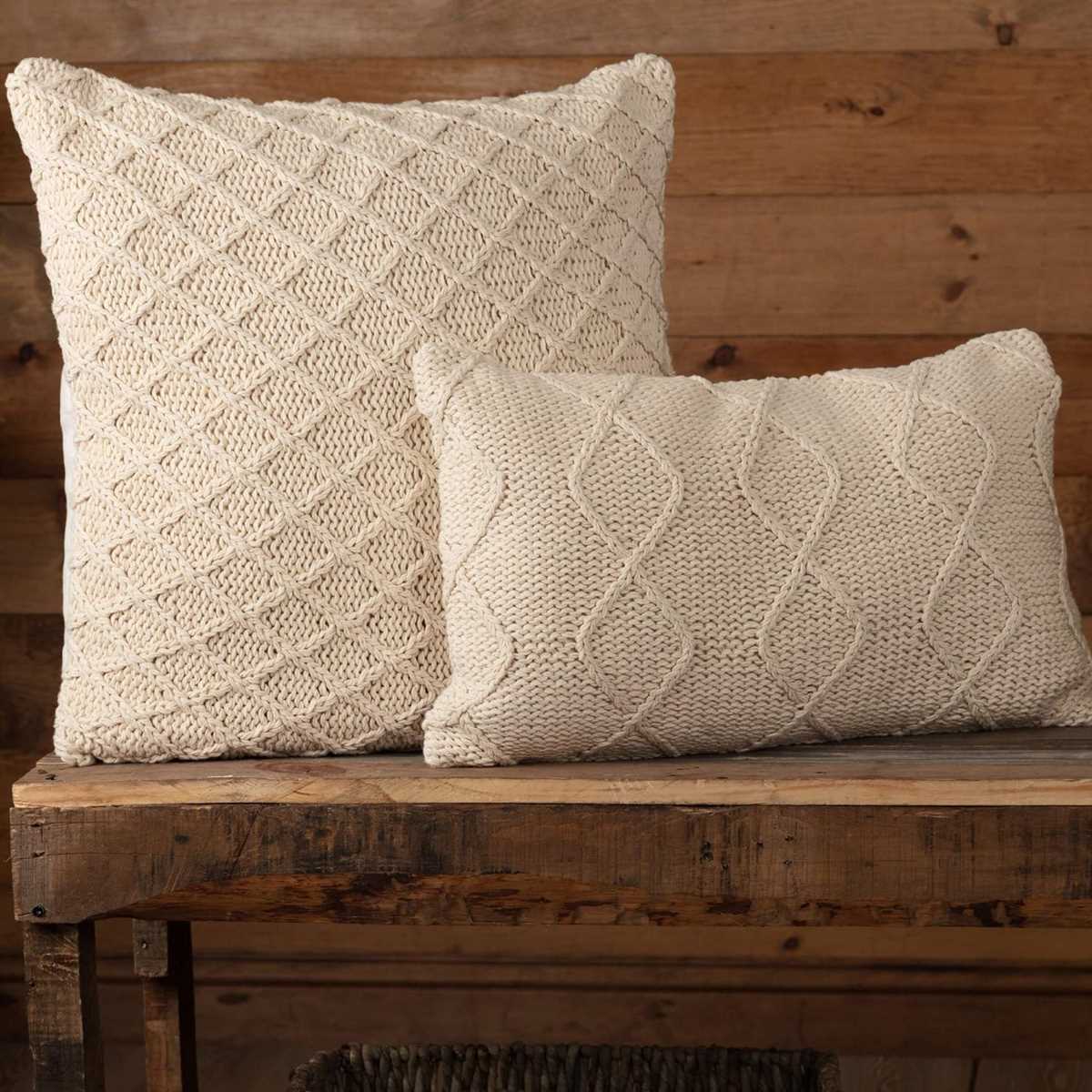 Knitted pillow cover patterns