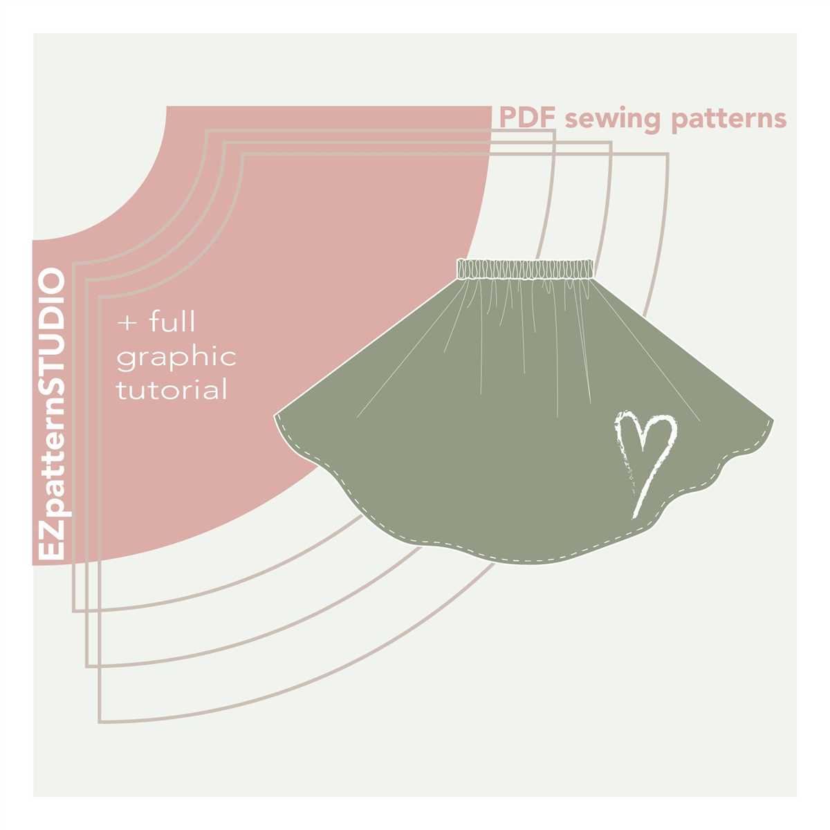 Jersey knit skirt pattern free