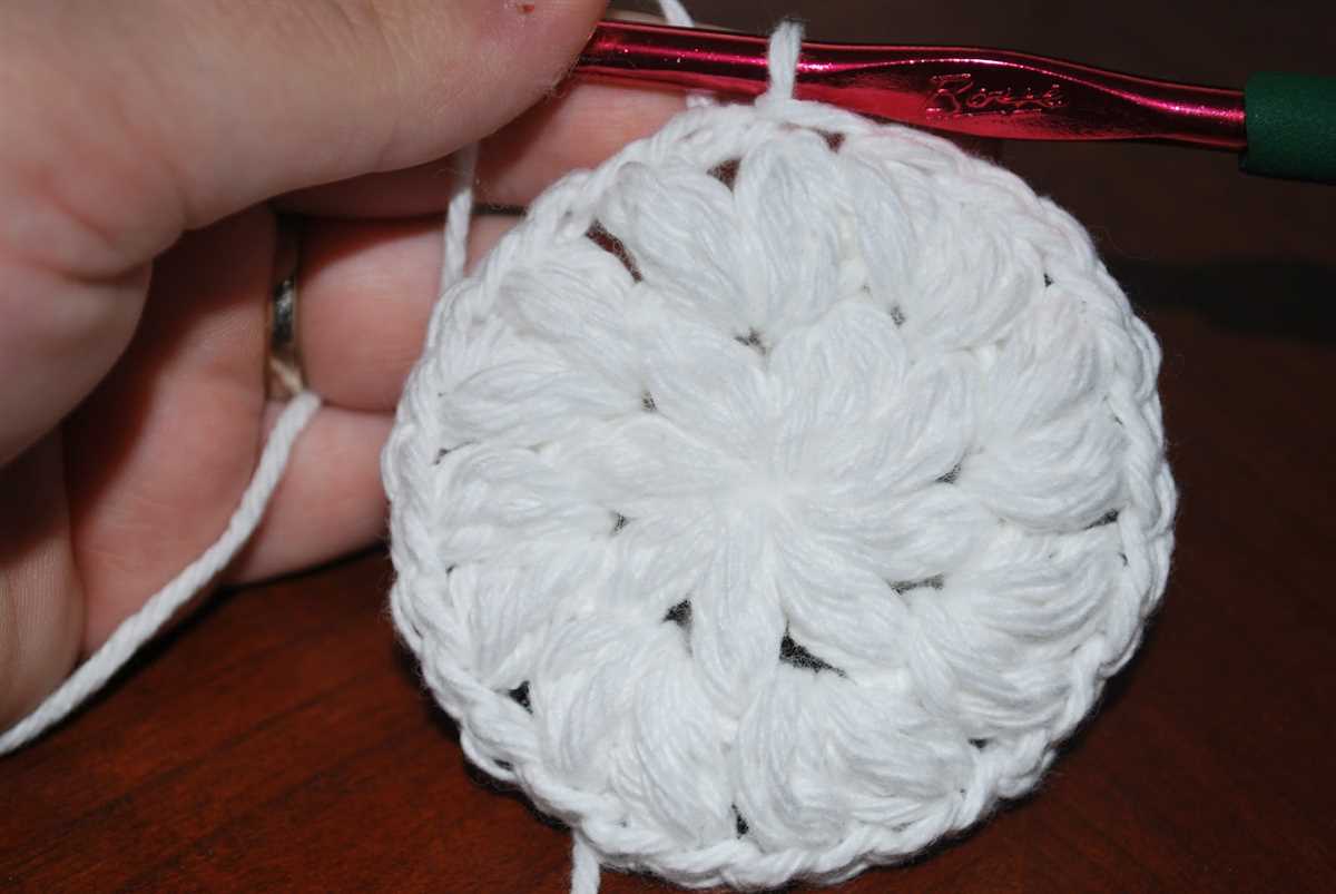 Knitted makeup remover pads pattern
