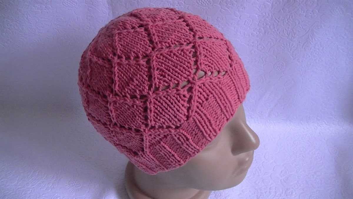 Size 7 knitting needle hat pattern