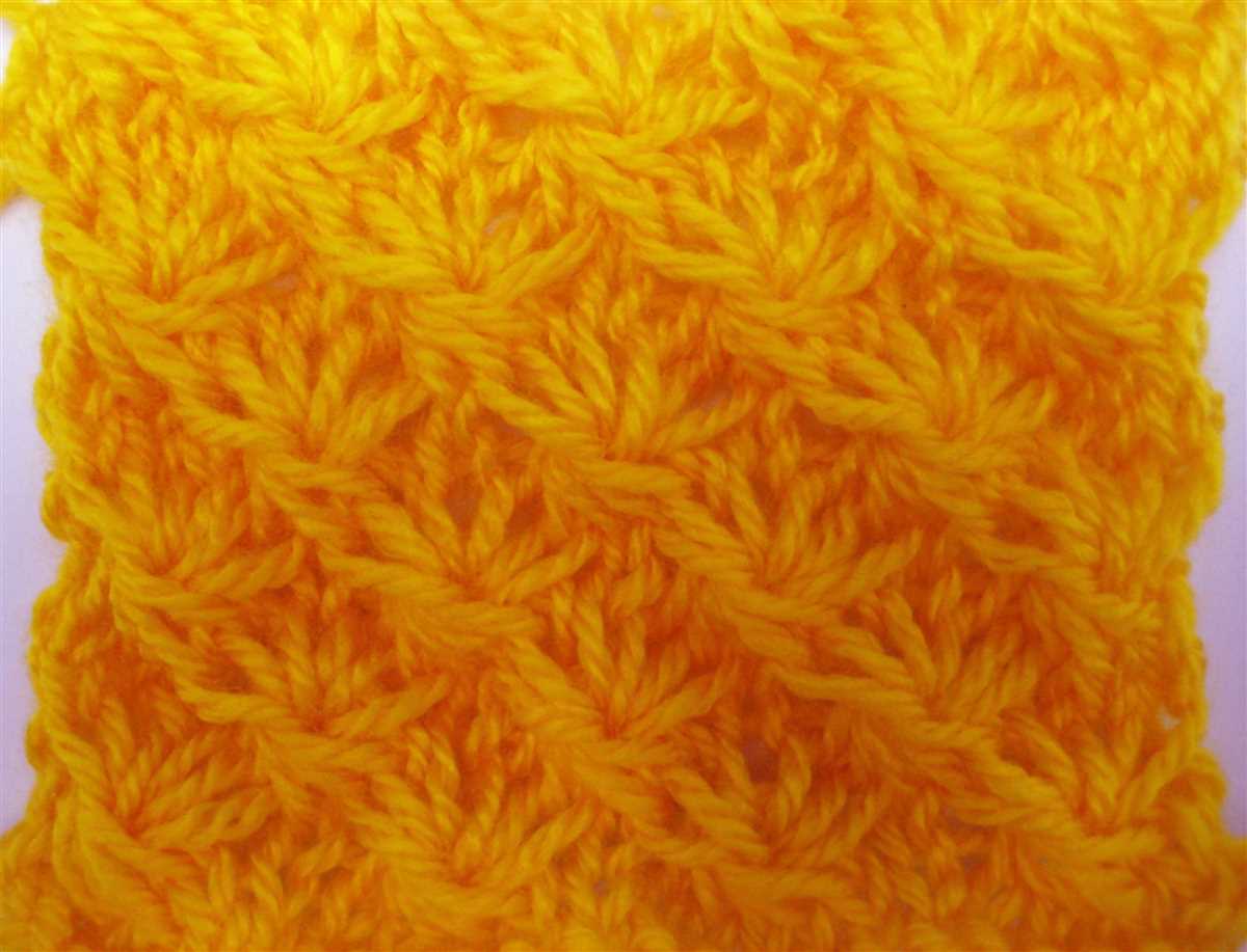 Daisy knitting pattern