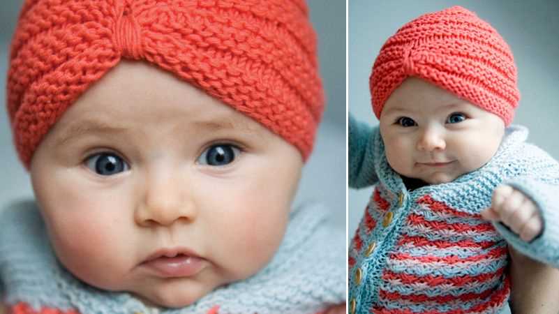 Easy knit baby hat pattern circular needles