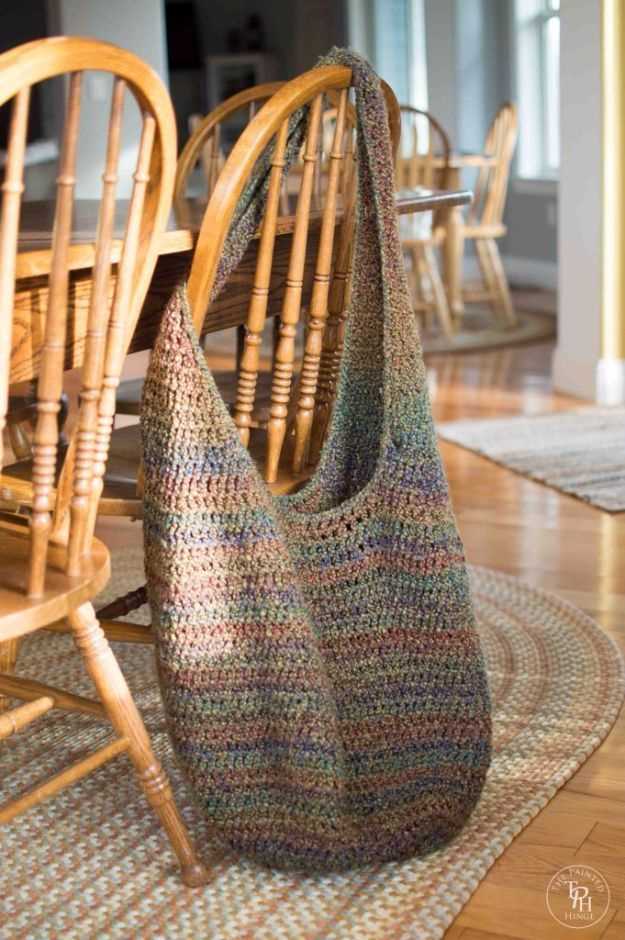 Easy knitted bag pattern