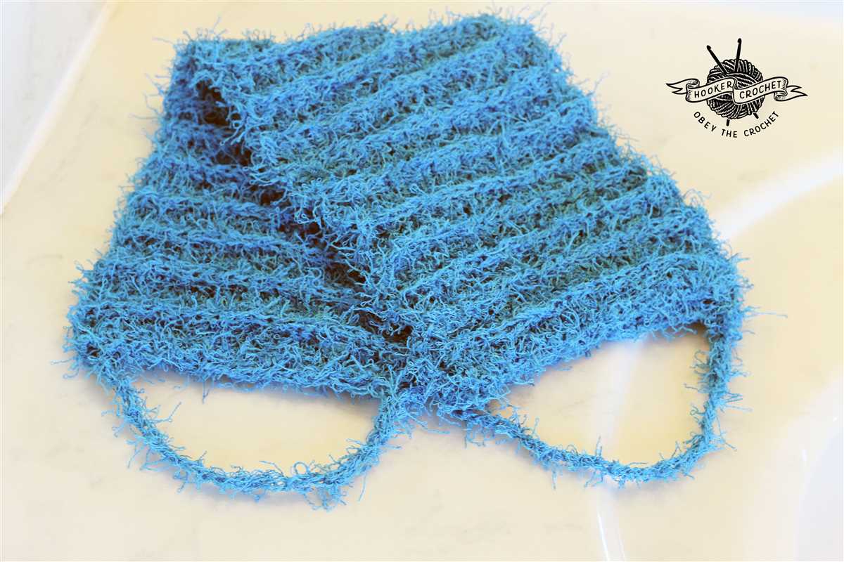 Knitting pattern for scrubbies