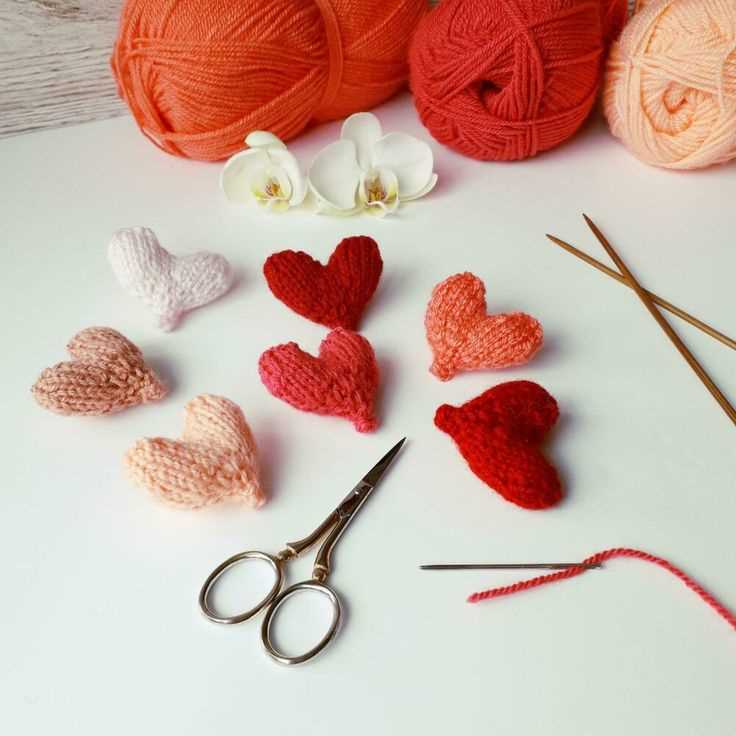 Heart knitting patterns