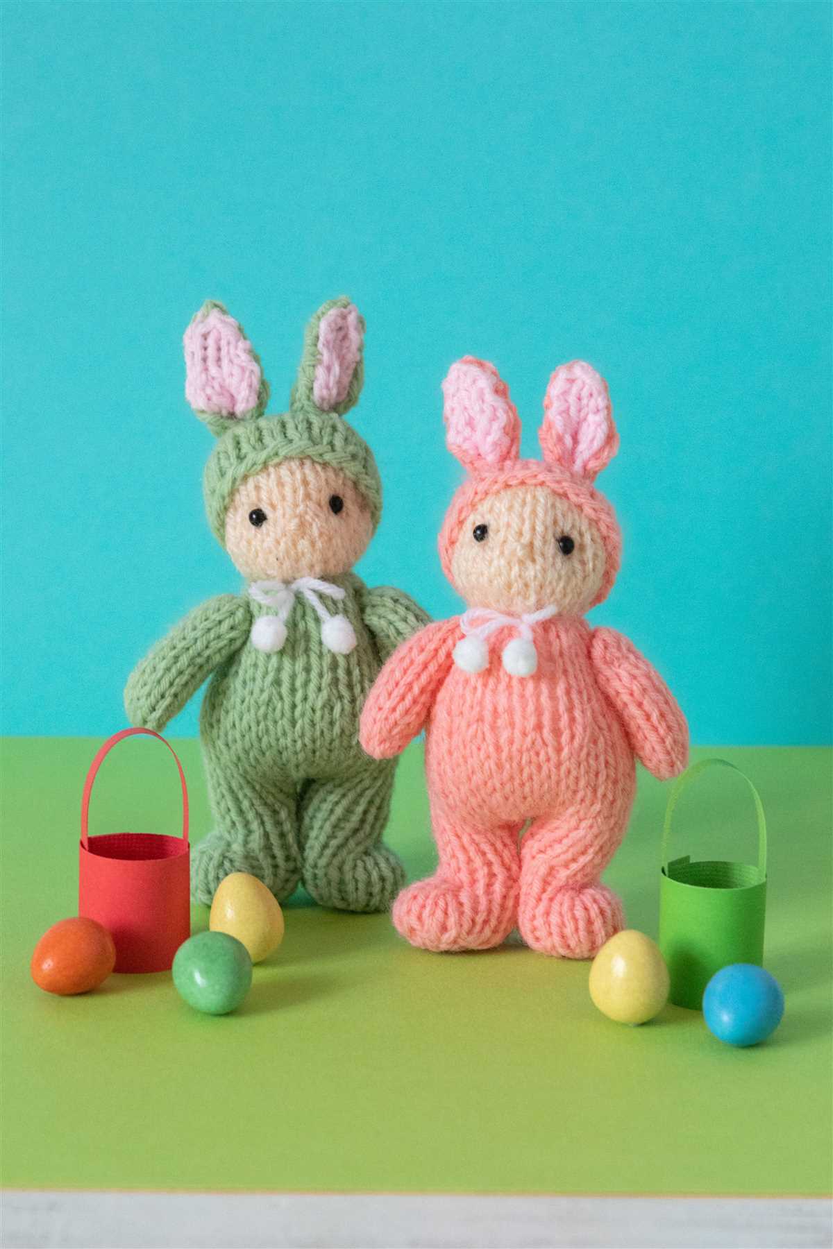 Free knitted bunny pattern